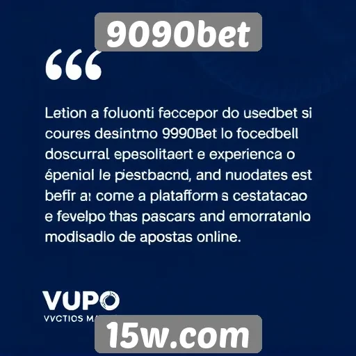 Feedback dos usuários sobre a experiência no 9090bet